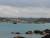 Le port de Ploum en zoomant ! et l'eglise de la clarté...